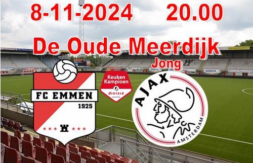 FC Emmen - Jong Ajax